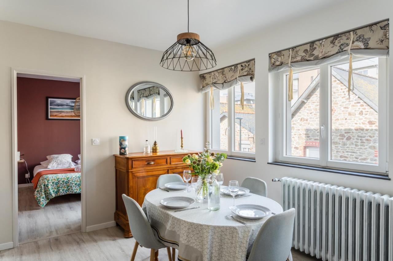 Les Abimes, Beau Logement Avec 2 Chambres Avec Parking Saint-Malo Dış mekan fotoğraf