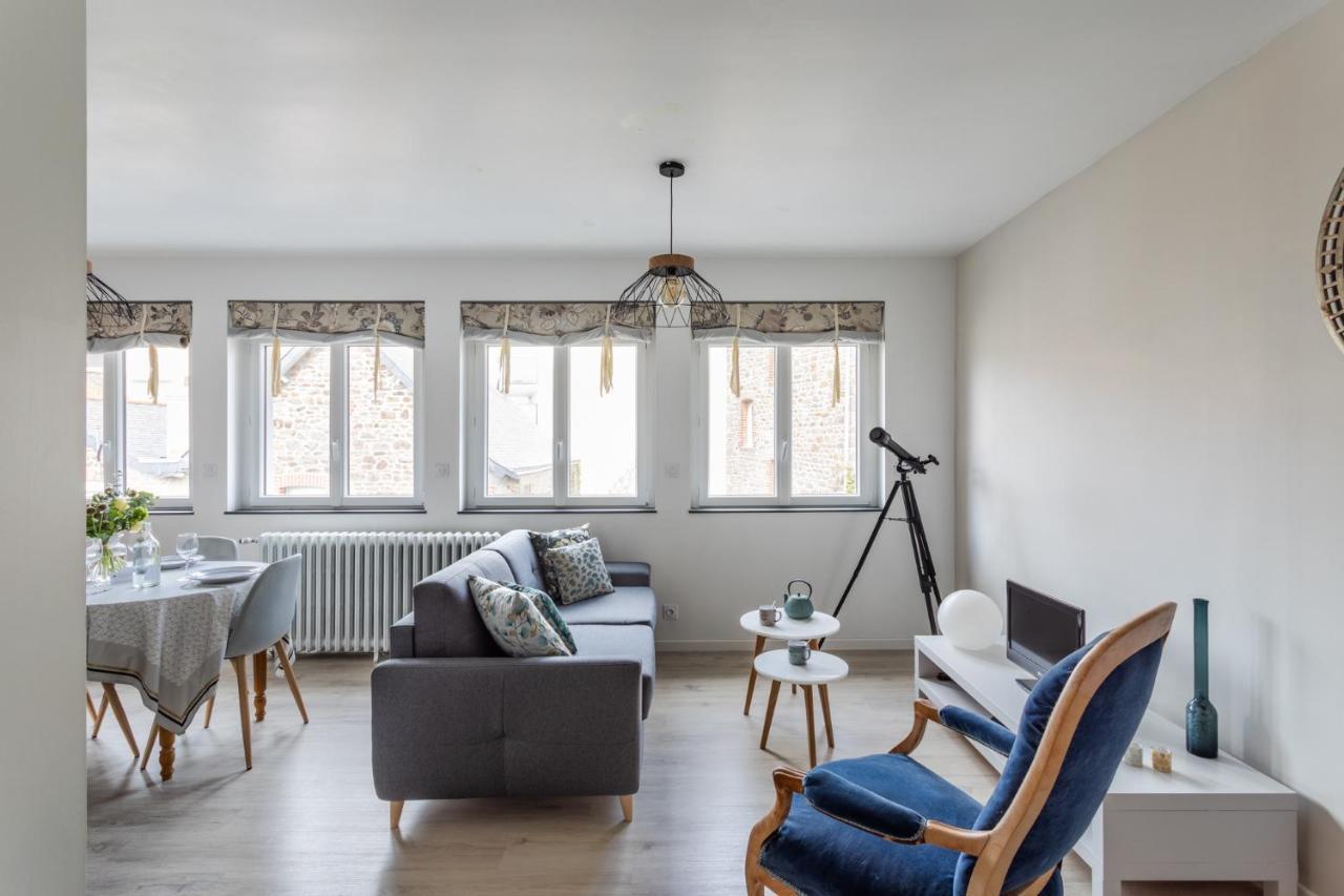 Les Abimes, Beau Logement Avec 2 Chambres Avec Parking Saint-Malo Dış mekan fotoğraf