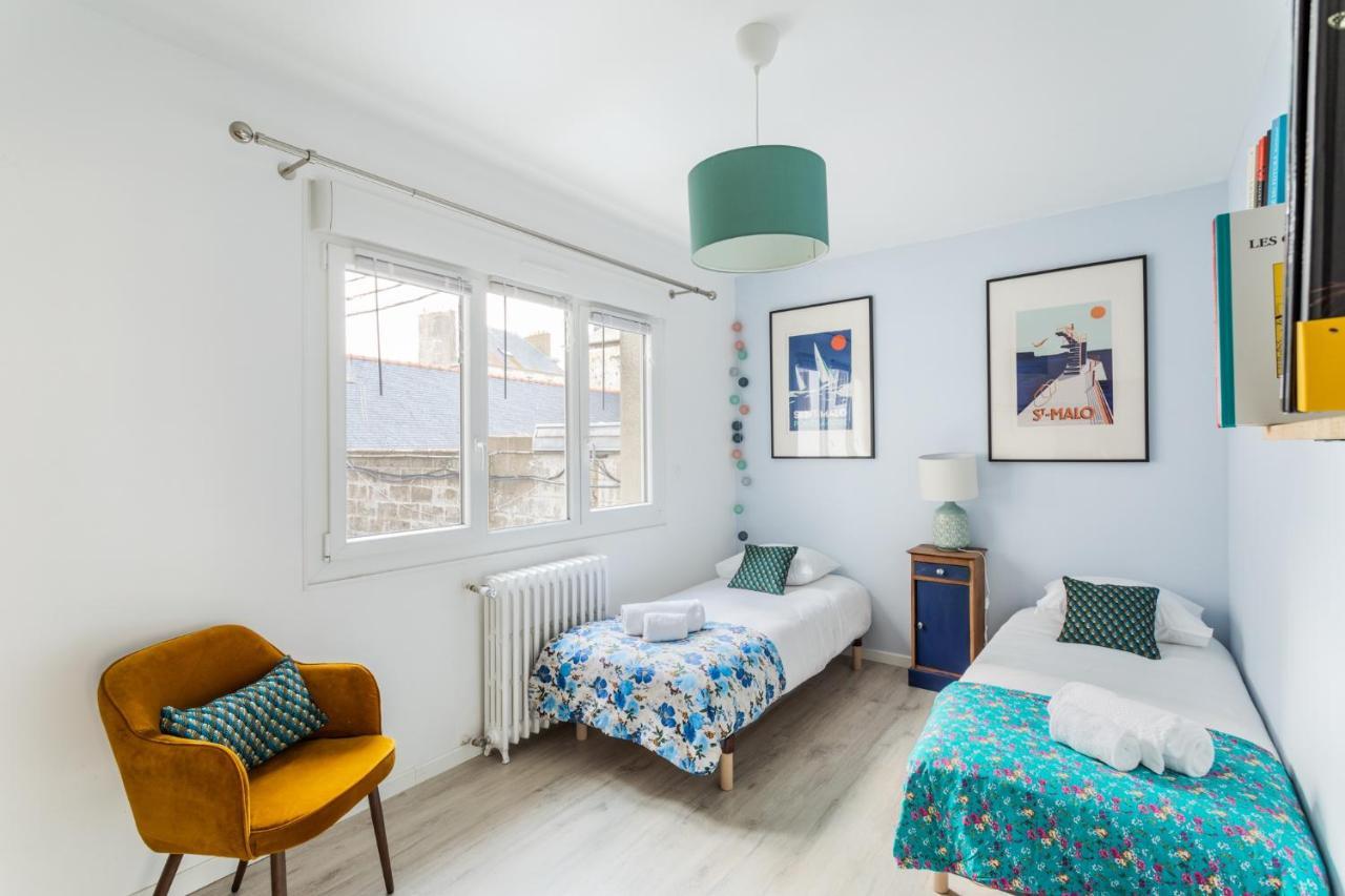 Les Abimes, Beau Logement Avec 2 Chambres Avec Parking Saint-Malo Dış mekan fotoğraf